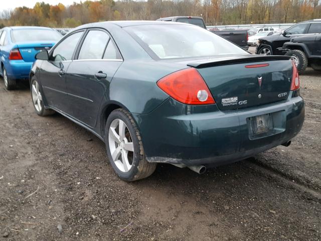 1G2ZM587574176205 - 2007 PONTIAC G6 GTP GREEN photo 3