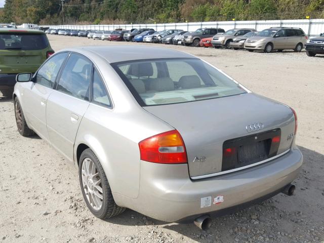 WAULD64B83N070558 - 2003 AUDI A6 2.7T QU TAN photo 3