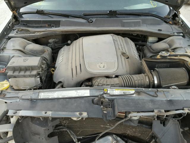 2D4GV57216H174364 - 2006 DODGE MAGNUM R/T GRAY photo 7