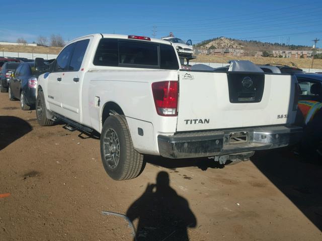 1N6AA07F98N350122 - 2008 NISSAN TITAN XE WHITE photo 3