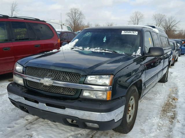 1GCEC19T23E190892 - 2003 CHEVROLET SILVERADO GREEN photo 2