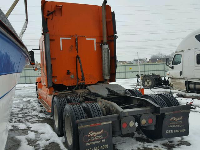 1FUJBBCG36LU70123 - 2006 FREIGHTLINER CONVENTION ORANGE photo 3