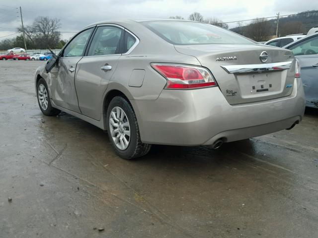 1N4AL3AP0EC196722 - 2014 NISSAN ALTIMA 2.5 TAN photo 3