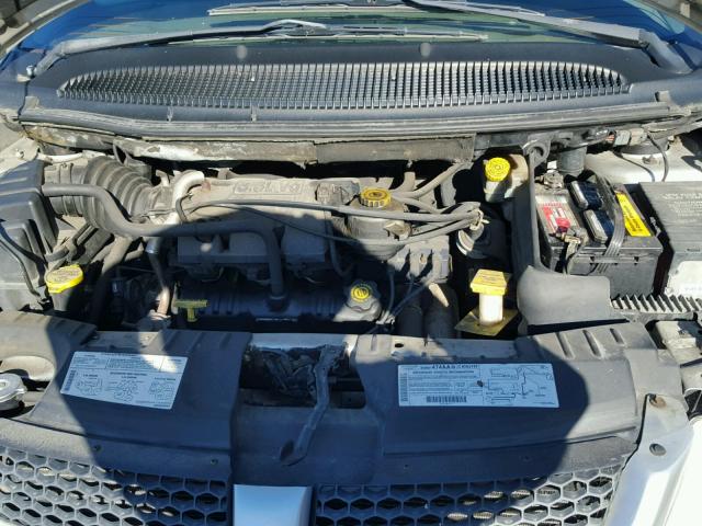 2B4GP44341R221496 - 2001 DODGE GRAND CARA GRAY photo 7