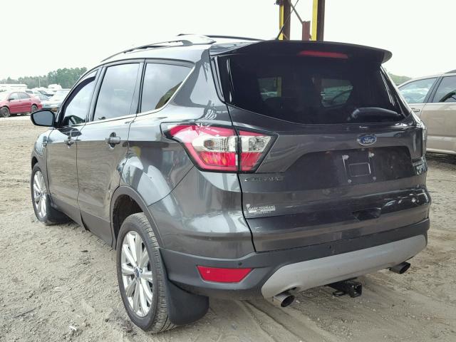 1FMCU9JD7HUA31480 - 2017 FORD ESCAPE TIT GRAY photo 3