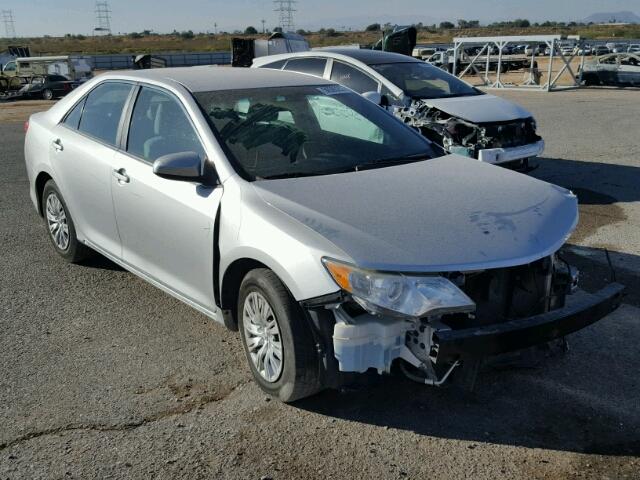 4T1BF1FK1CU056561 - 2012 TOYOTA CAMRY BASE SILVER photo 1