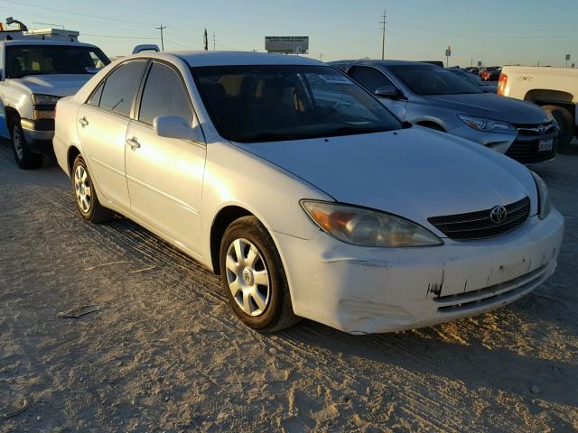 4T1BE32K44U331460 - 2004 TOYOTA CAMRY LE WHITE photo 1