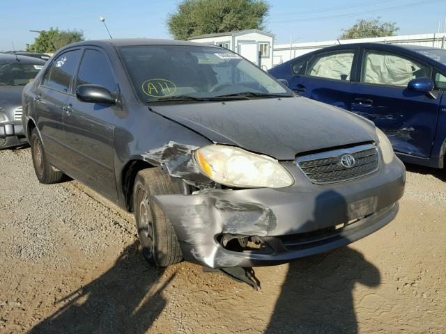 1NXBR32E46Z754458 - 2006 TOYOTA COROLLA CE GRAY photo 1