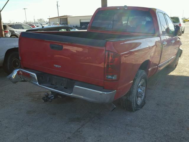3D7KR28C06G273944 - 2006 DODGE RAM 2500 S Qırmızı foto 4