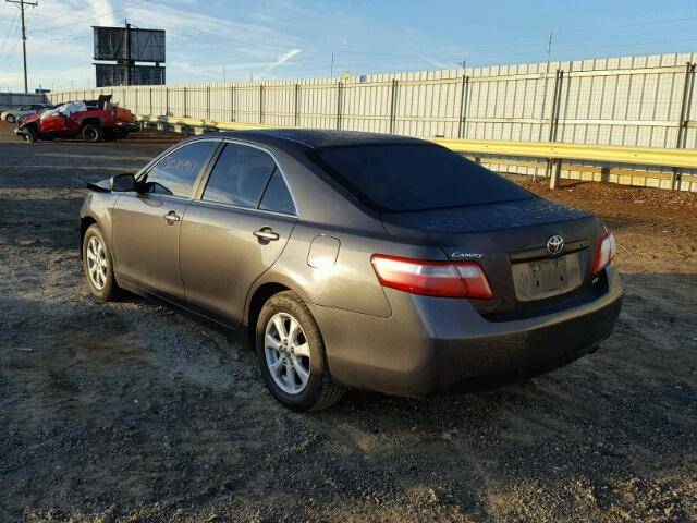 4T1BE46K39U843024 - 2009 TOYOTA CAMRY BASE GRAY photo 3