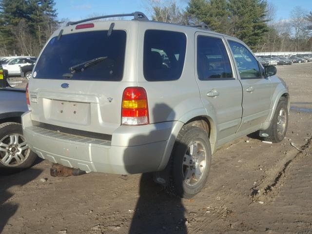 1FMYU94145KE07969 - 2005 FORD ESCAPE LIM GRAY photo 4