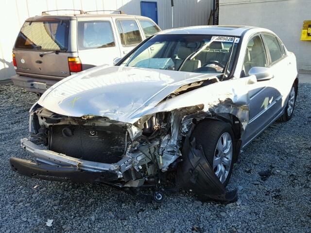 1HGCP26829A003878 - 2009 HONDA ACCORD EXL SILVER photo 2