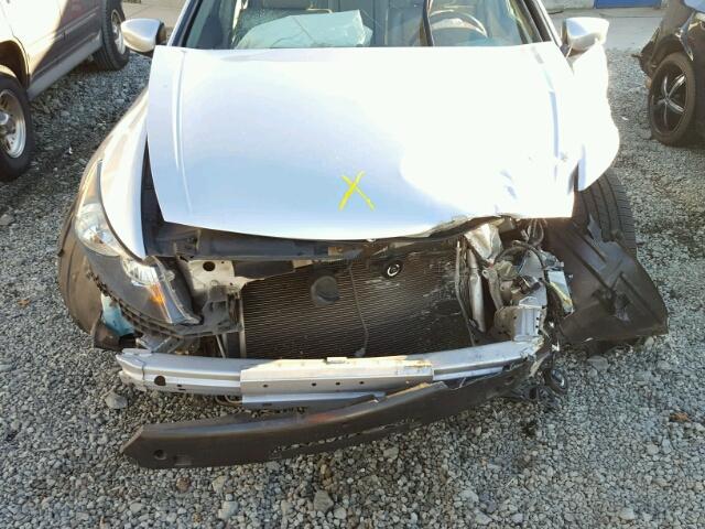 1HGCP26829A003878 - 2009 HONDA ACCORD EXL SILVER photo 7