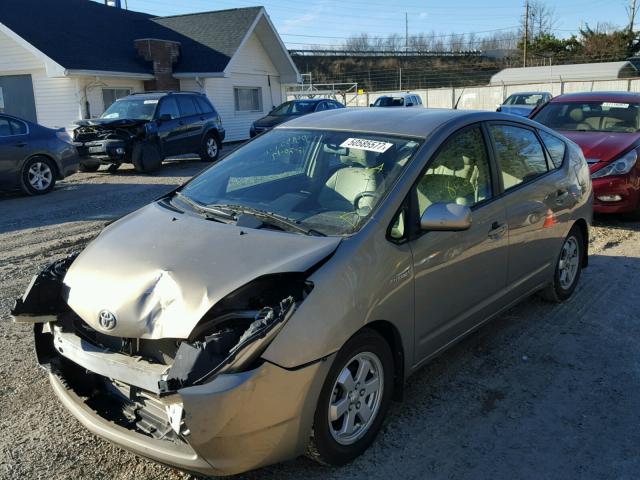 JTDKB20U983343983 - 2008 TOYOTA PRIUS GRAY photo 2