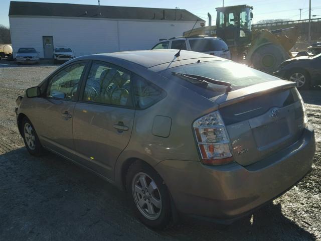 JTDKB20U983343983 - 2008 TOYOTA PRIUS GRAY photo 3