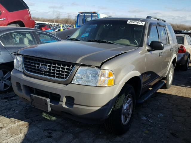 1FMZU72E82ZC44342 - 2002 FORD EXPLORER X TAN photo 2