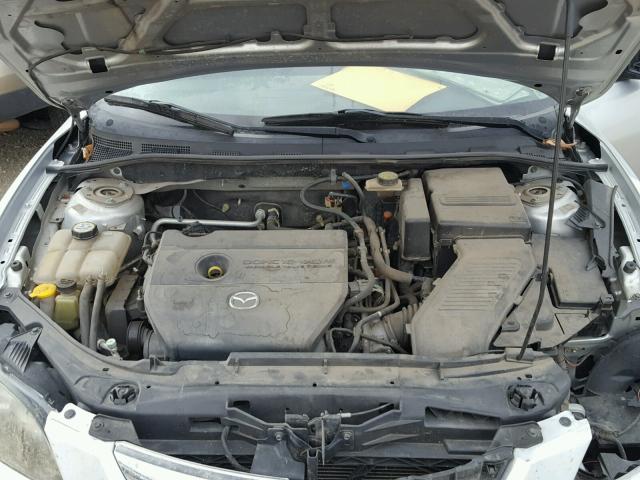 JM1BK12GX81146401 - 2008 MAZDA 3 I SILVER photo 7