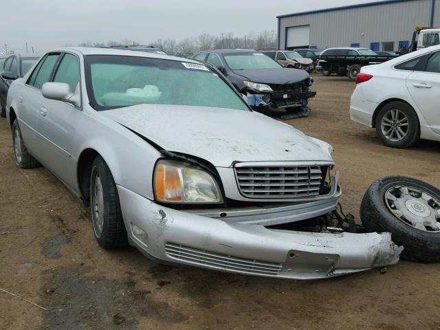 1G6KD54Y41U140771 - 2001 CADILLAC DEVILLE SILVER photo 1