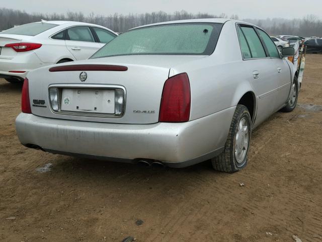 1G6KD54Y41U140771 - 2001 CADILLAC DEVILLE SILVER photo 4