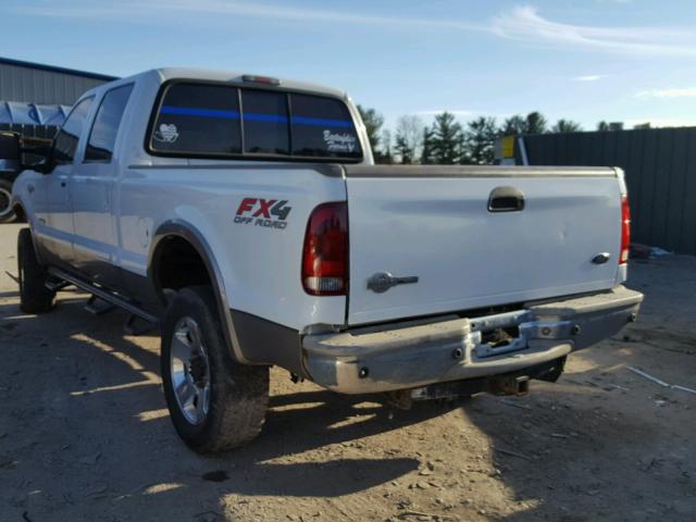 1FTSW21P06EC72168 - 2006 FORD F250 SUPER WHITE photo 3