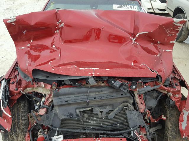 1G6AB5RS8G0118178 - 2016 CADILLAC ATS LUXURY RED photo 7