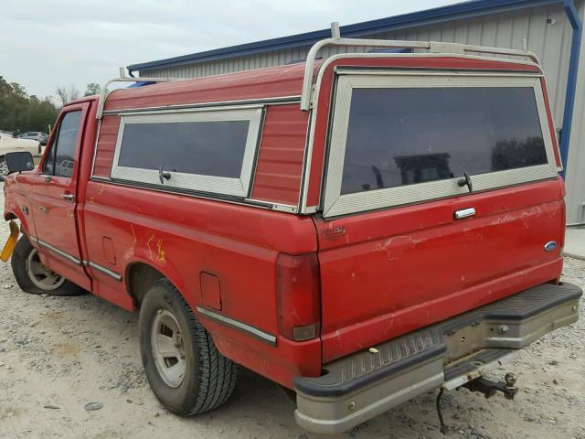 1FTEF15N7TNA15388 - 1996 FORD F150 RED photo 3