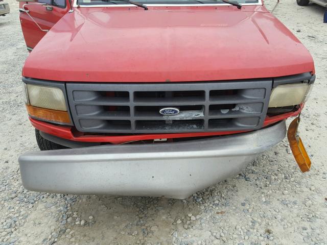 1FTEF15N7TNA15388 - 1996 FORD F150 RED photo 7