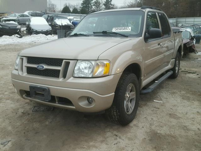 1FMZU77K05UB80507 - 2005 FORD EXPLORER S TAN photo 2