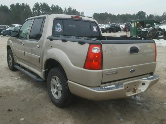 1FMZU77K05UB80507 - 2005 FORD EXPLORER S TAN photo 3