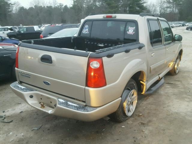 1FMZU77K05UB80507 - 2005 FORD EXPLORER S TAN photo 4