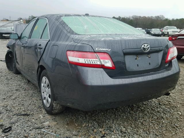 4T1BF3EK5BU723000 - 2011 TOYOTA CAMRY BASE GRAY photo 3