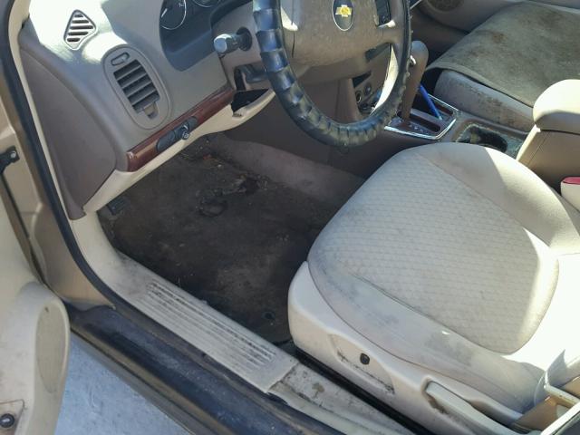 1G1ZS68N77F235936 - 2007 CHEVROLET MALIBU MAX ოქროსფერი ფოტო 9