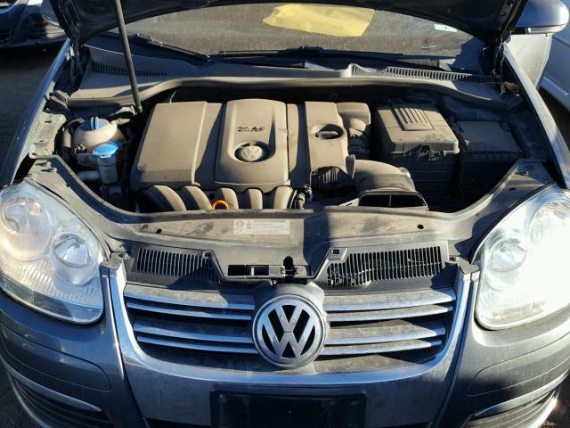 3VWJZ7AJ4AM079405 - 2010 VOLKSWAGEN JETTA S GRAY photo 7