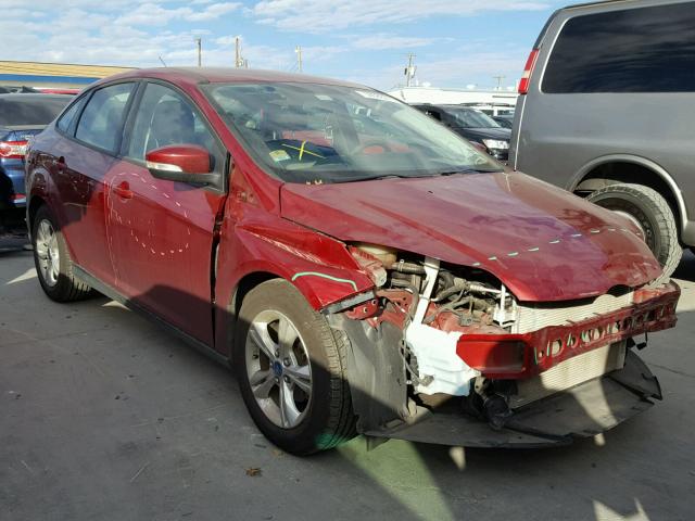 1FADP3F28DL183357 - 2013 FORD FOCUS SE RED photo 1