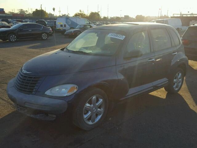 3C8FY68B03T510771 - 2003 CHRYSLER PT CRUISER BLUE photo 2