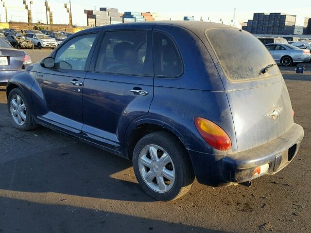 3C8FY68B03T510771 - 2003 CHRYSLER PT CRUISER BLUE photo 3