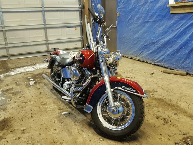 1HD1BWB176Y081157 - 2006 HARLEY-DAVIDSON FLSTCI RED photo 1