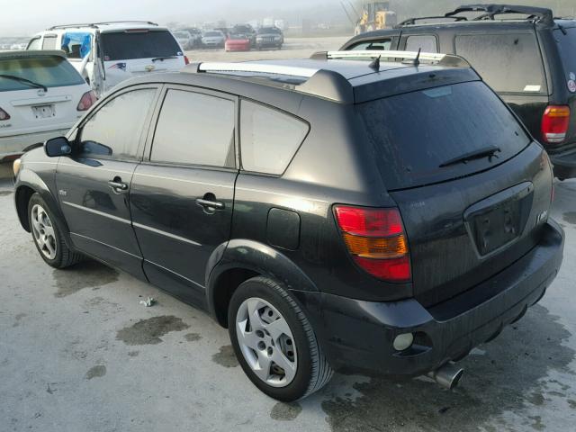 5Y2SL638X5Z422493 - 2005 PONTIAC VIBE BLACK photo 3