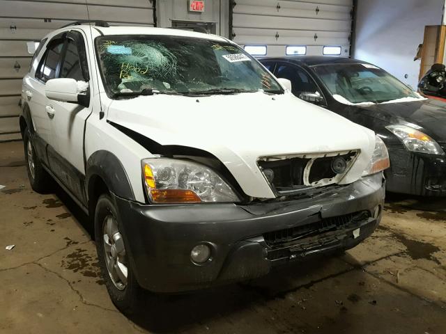 KNDJC736685763501 - 2008 KIA SORENTO EX WHITE photo 1