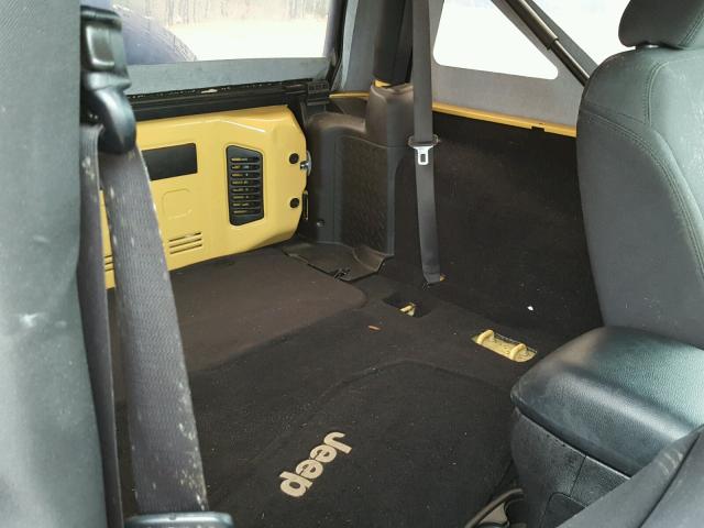 1C4AJWAG8DL661571 - 2013 JEEP WRANGLER S YELLOW photo 6