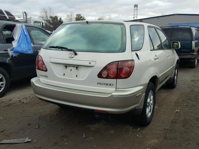 JT6HF10U4X0060391 - 1999 LEXUS RX 300 BEIGE photo 4