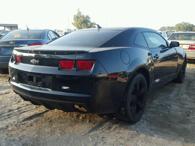 2G1FT1EW4A9147927 - 2010 CHEVROLET CAMARO SS Negro foto 4