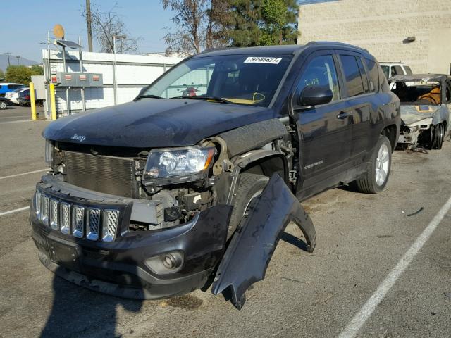 1C4NJCEB6ED531461 - 2014 JEEP COMPASS LA CHARCOAL photo 2