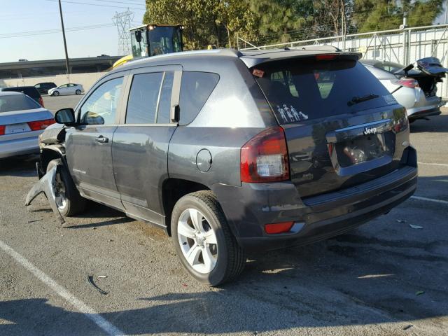 1C4NJCEB6ED531461 - 2014 JEEP COMPASS LA CHARCOAL photo 3