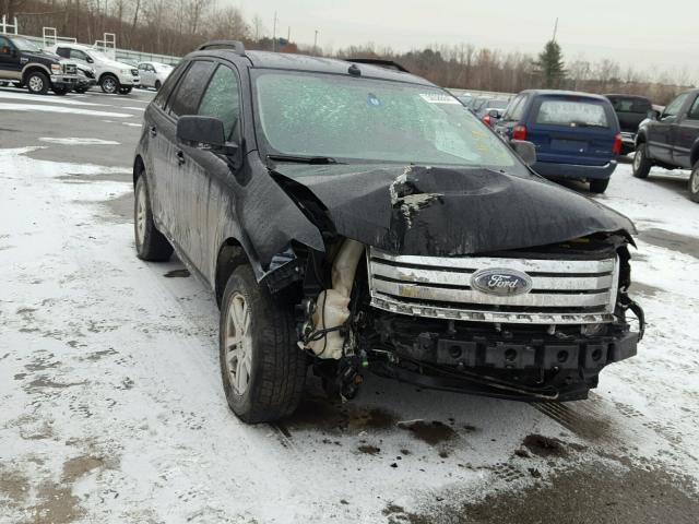 2FMDK48C28BA92154 - 2008 FORD EDGE SEL BLACK photo 1