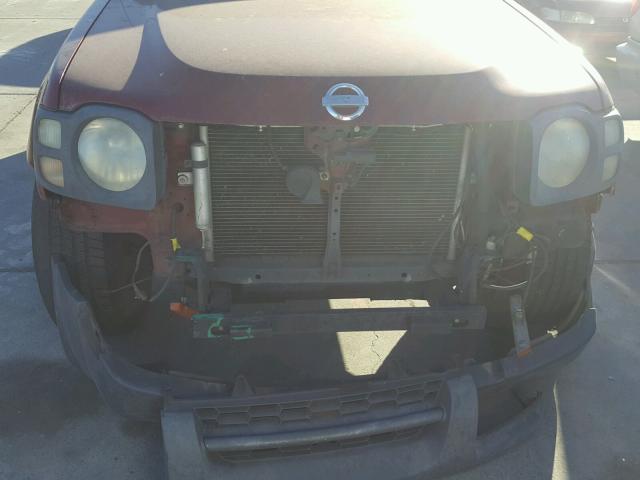 5N1ED28Y34C634757 - 2004 NISSAN XTERRA XE BURGUNDY photo 9