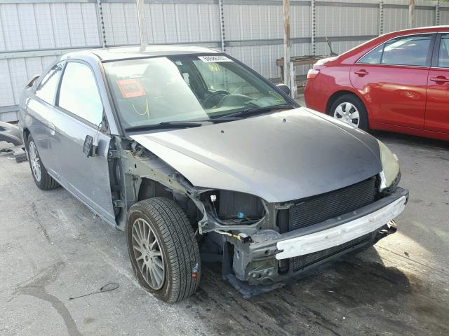 1HGEM22965L003977 - 2005 HONDA CIVIC EX GRAY photo 1