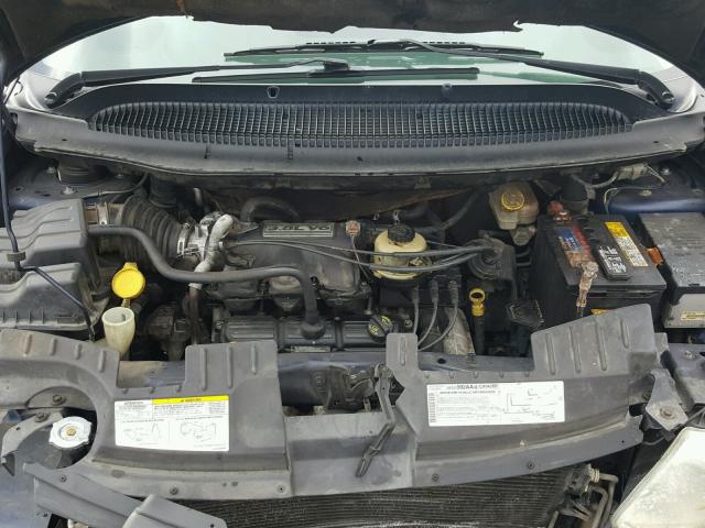 2D4GP44L26R680538 - 2006 DODGE GRAND CARA BLUE photo 7