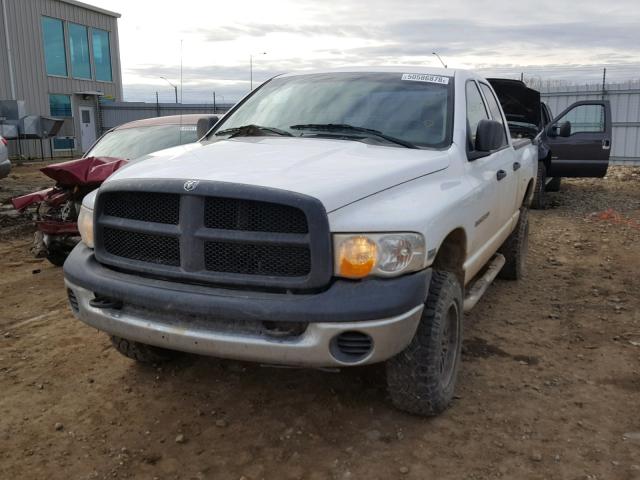 3D7KU28D33G836908 - 2003 DODGE RAM 2500 S WHITE photo 2
