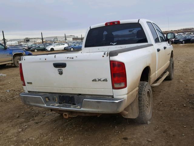 3D7KU28D33G836908 - 2003 DODGE RAM 2500 S WHITE photo 4